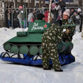 Санки-ватрушки четвертные 110 см  Санки-ватрушки четвертные 110 см